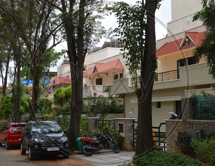 Individual Houses Villas in  a Colony residential Area