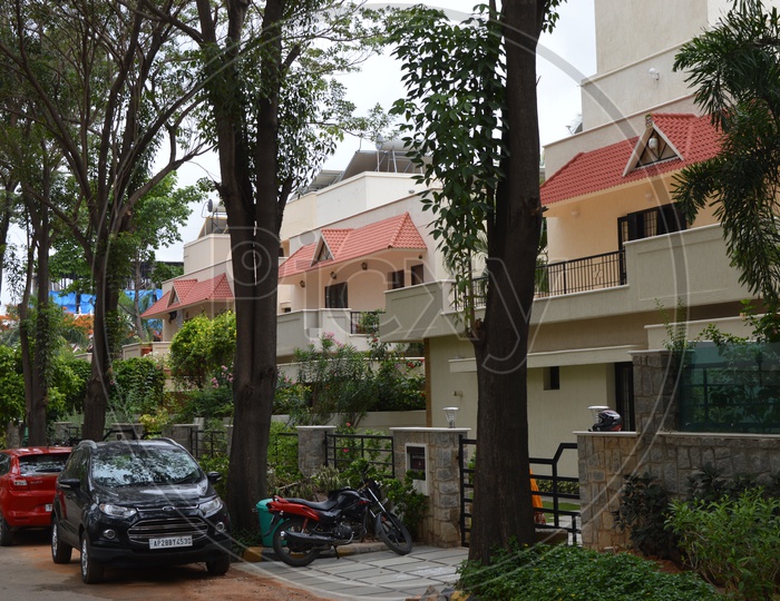 Individual Houses Villas in  a Colony residential Area