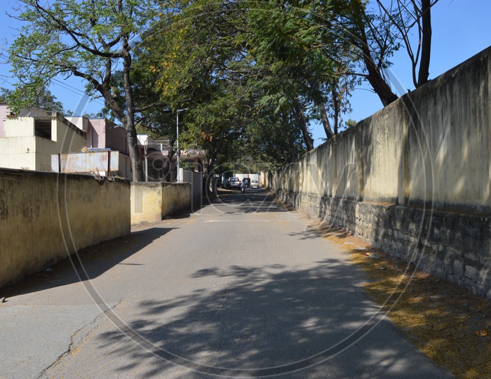 Streets And Roads In a Residential Colony