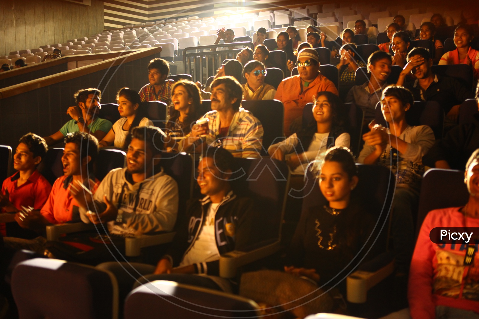 Friends In Cinema Watching a Movie, People Stock Footage ft. audience &  couple - Envato Elements