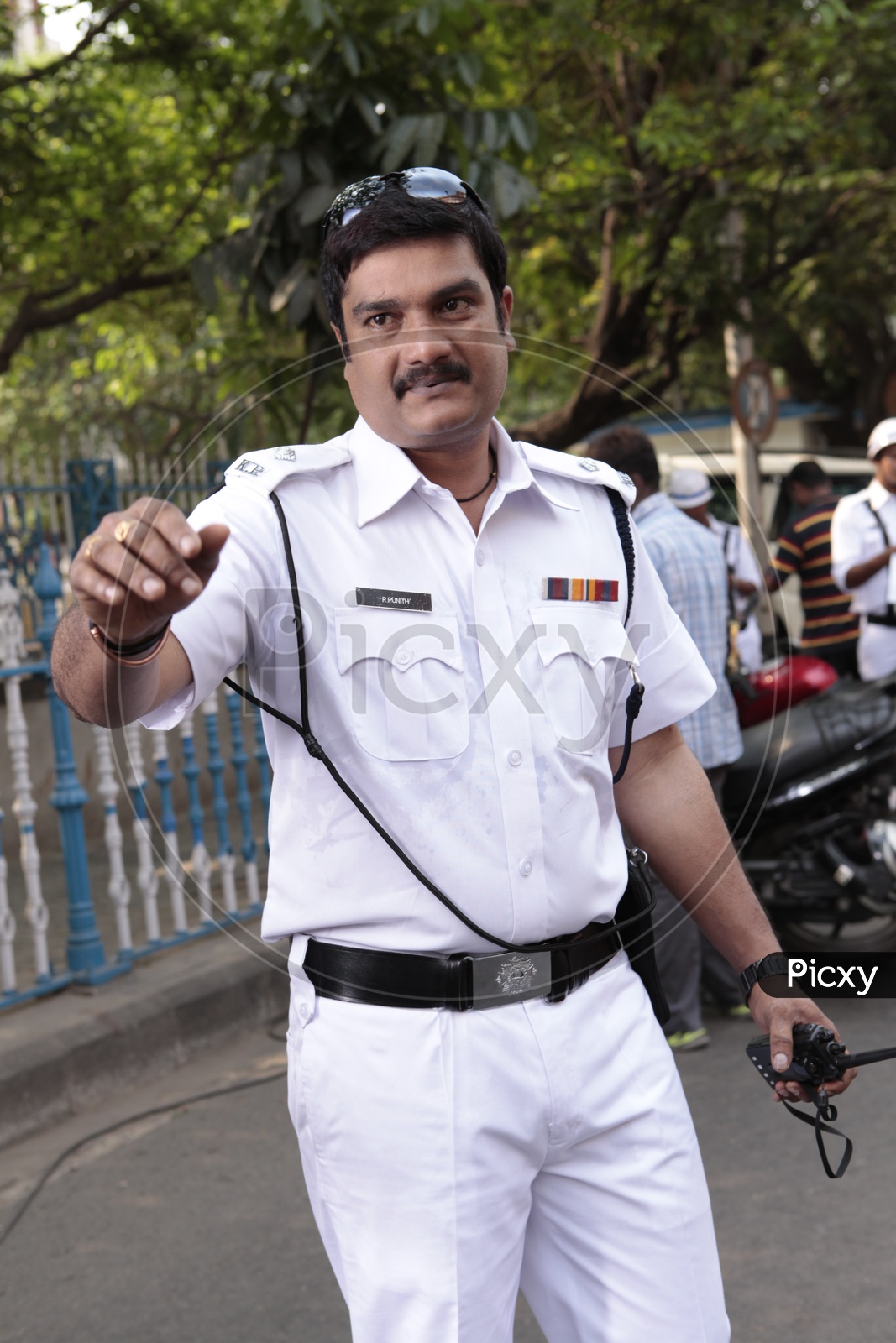 Kolkata police In White Uniform