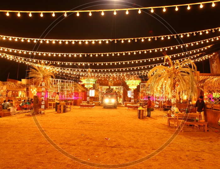 dhaba light decoration