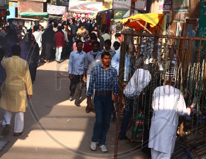 A Busy Vendor Street