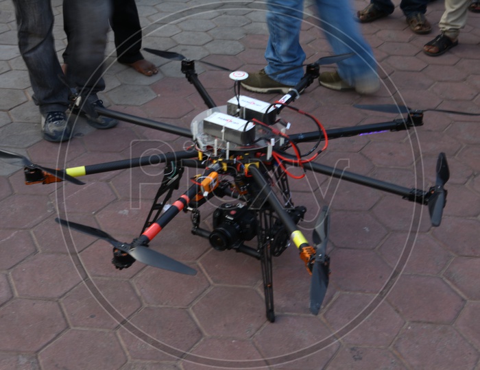 Drone Camera in Movie Shooting