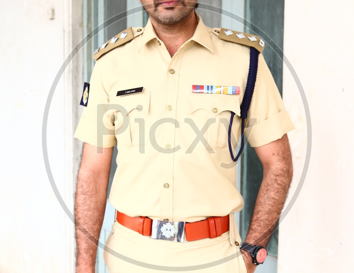 Indian police dress Cut Out Stock Images & Pictures - Alamy
