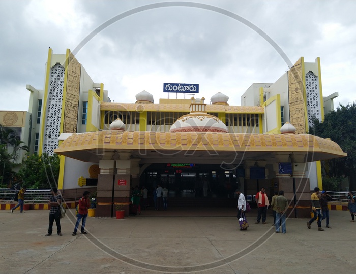 Guntur Railway Station Entrance