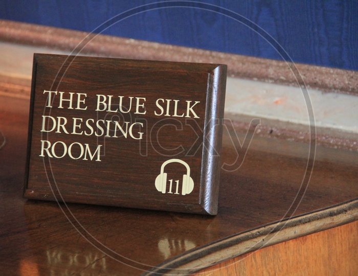 The Blue Silk Dressing Room