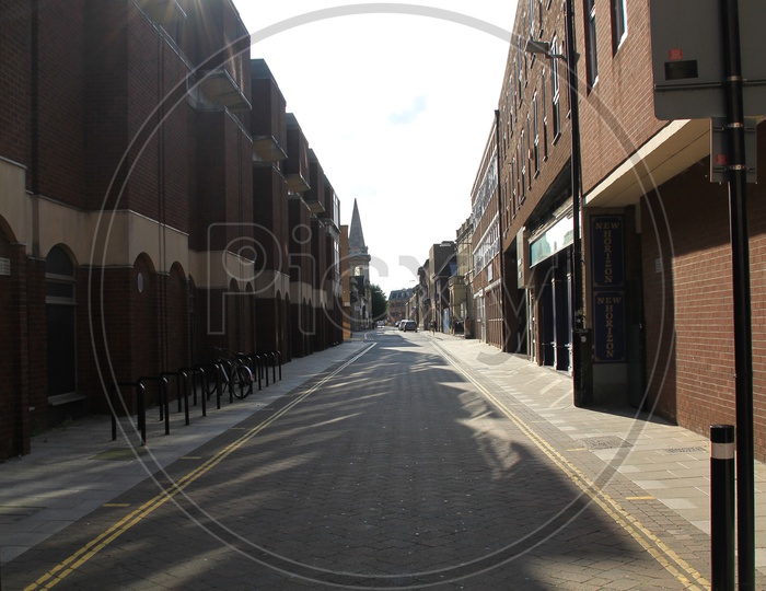 Empty Streets in Peterborough