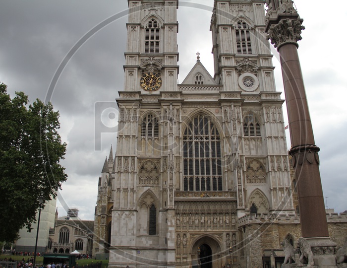 Architecture of Westminster Abbey or Collegiate Church