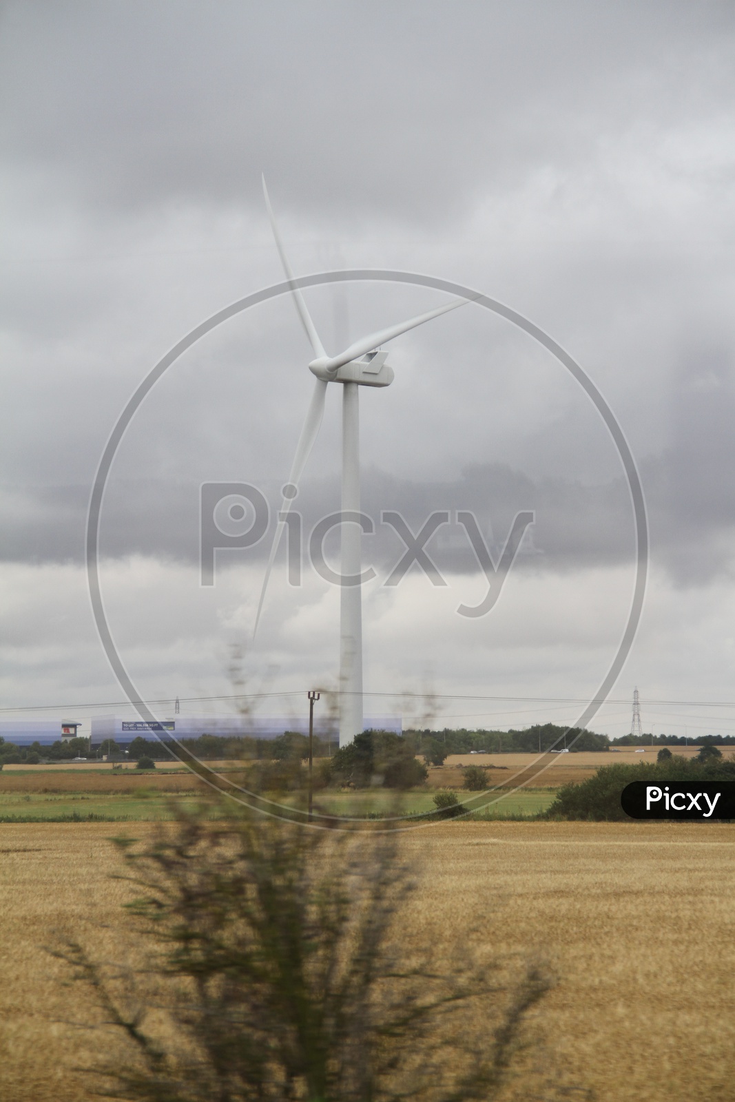 Wind Turbines in Agriculture Fields