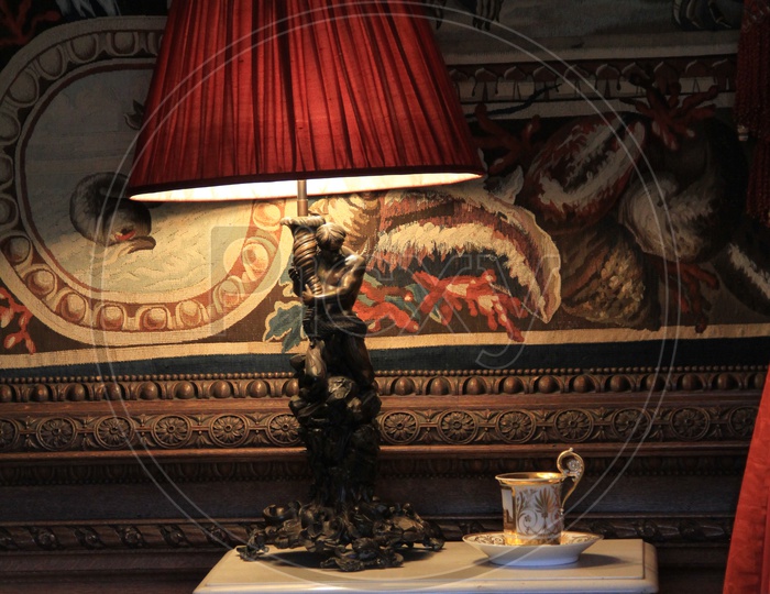 A Lamp in Burghley House