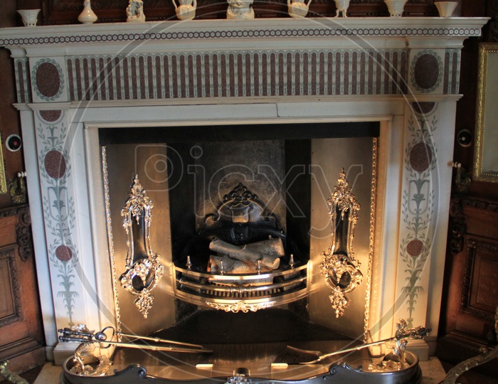 Hearth Furnace in Burghley House