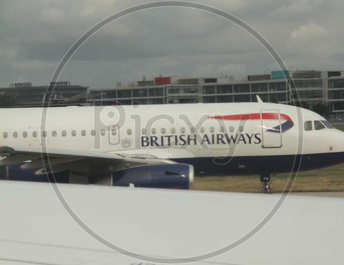 British Airways Plane on Runway