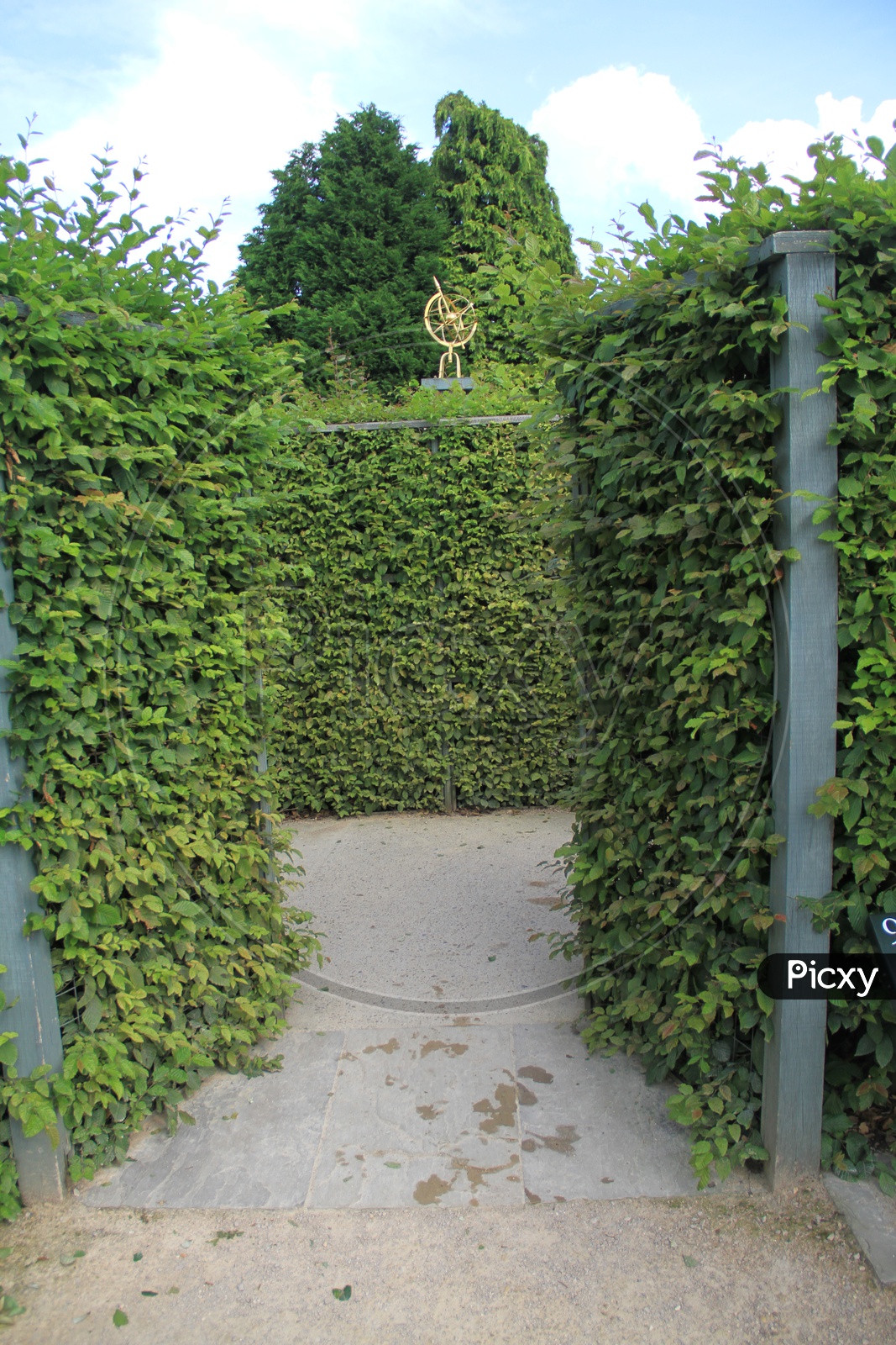 Maze in Burghley Park
