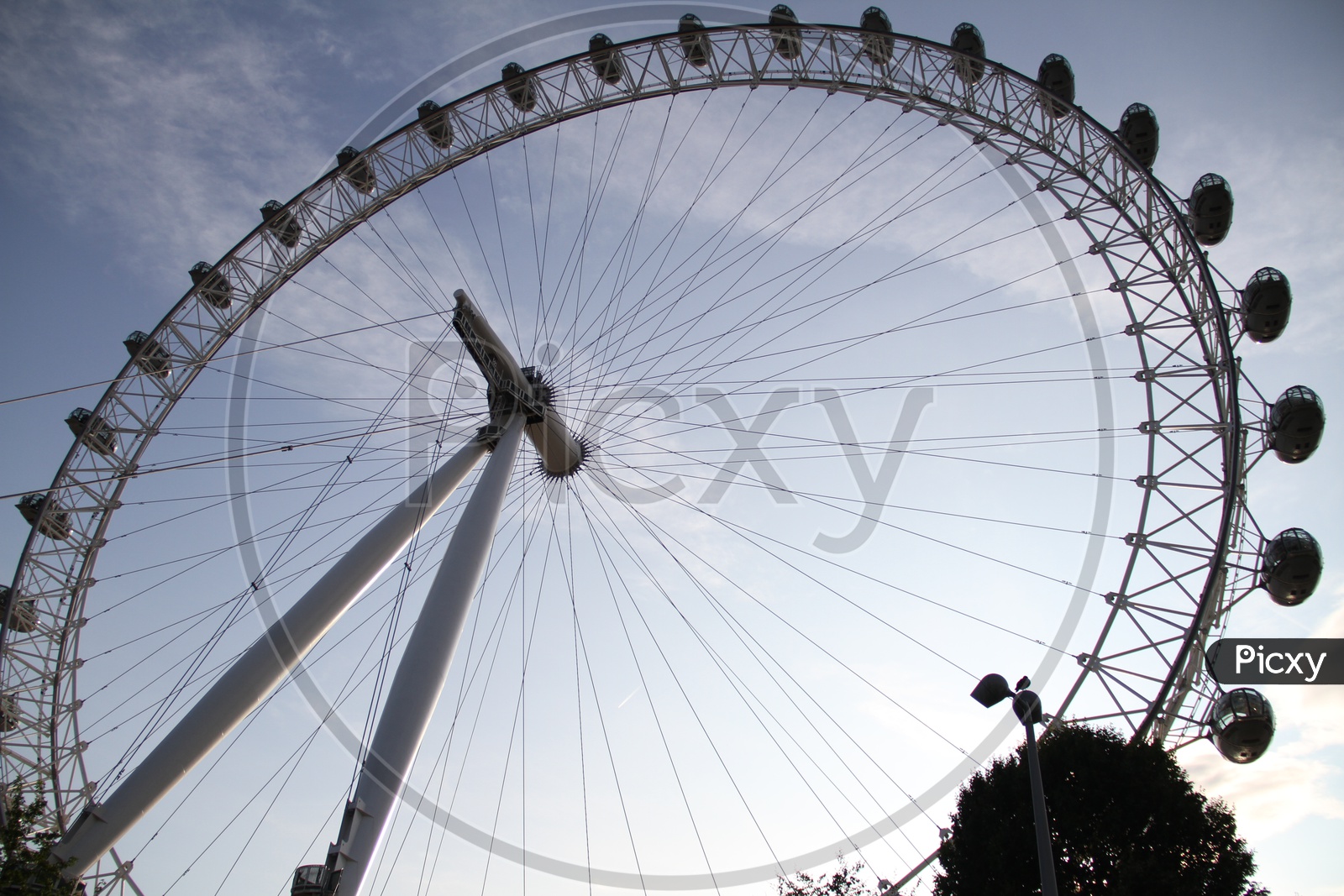 Up in the sky with The London Eye