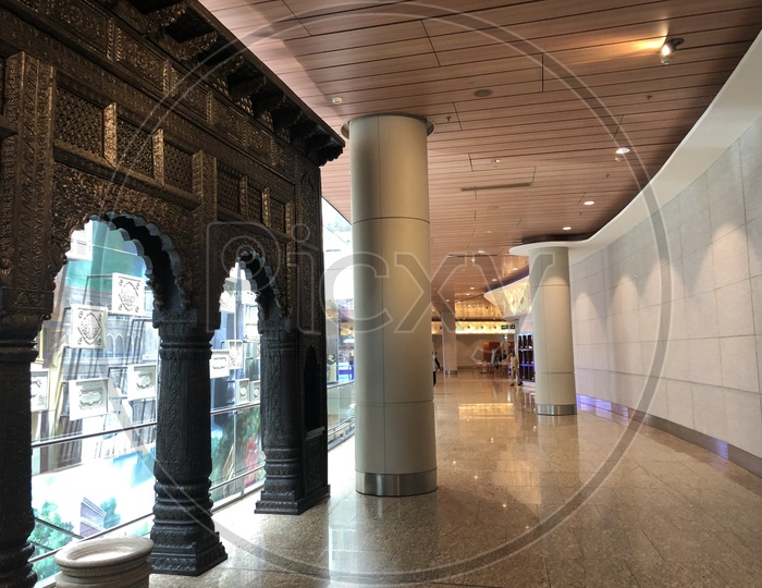 Corridor With Art Gallery By Jaya he New  Museum