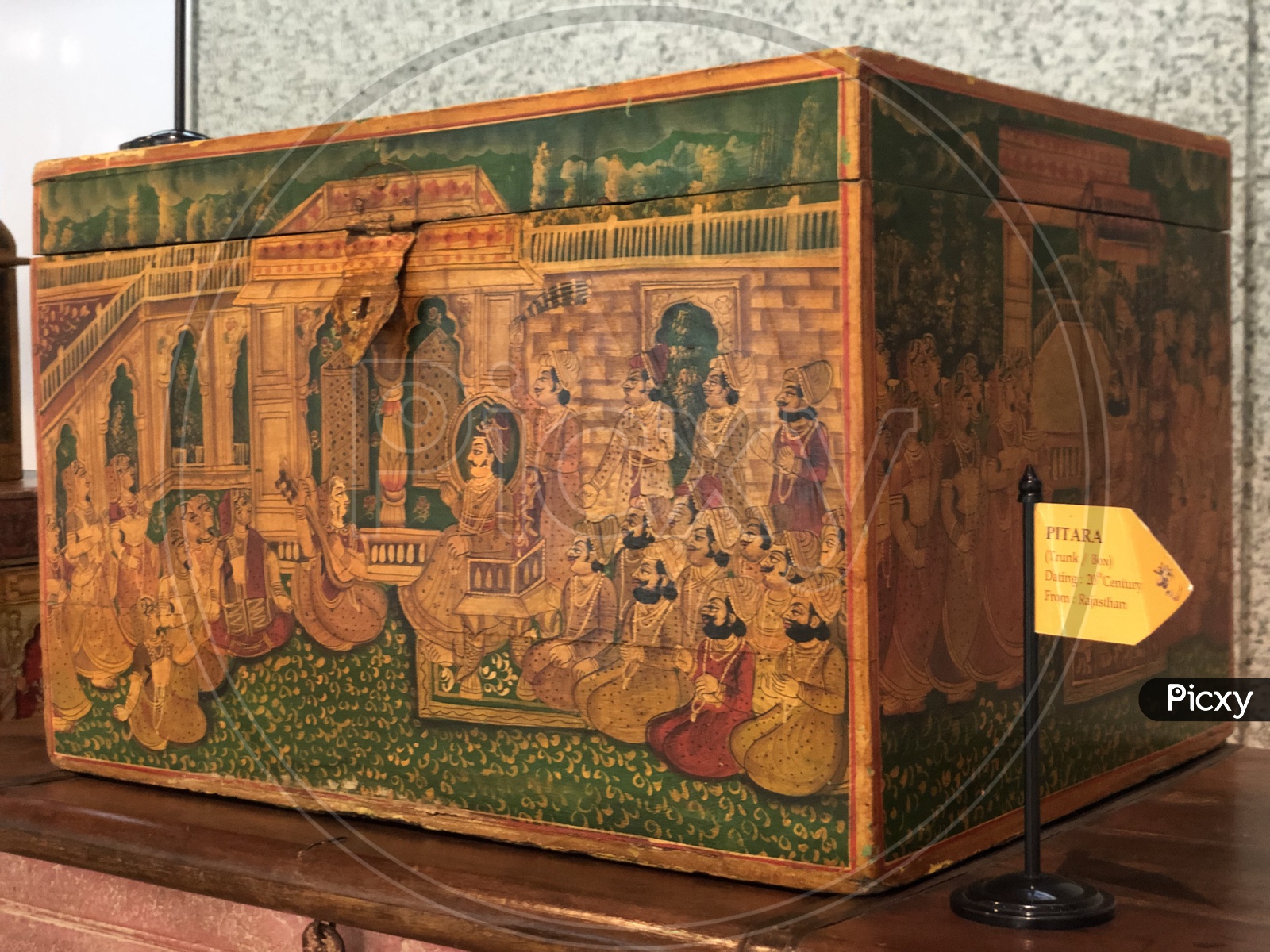 Wooden Box or Pitara At jaya he museum