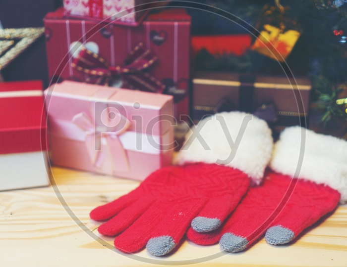 Socks, gloves and hats for Christmas