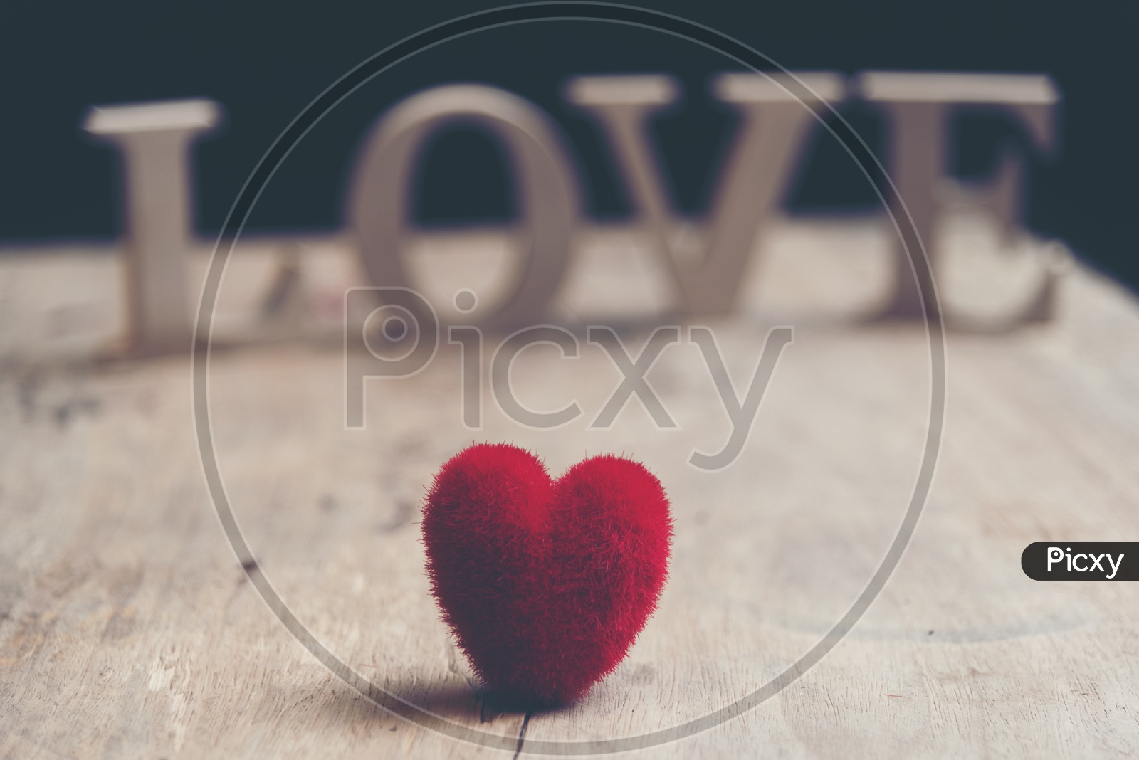 Lovers Day Or Valentines Day Template With Red Heart And Love Concept