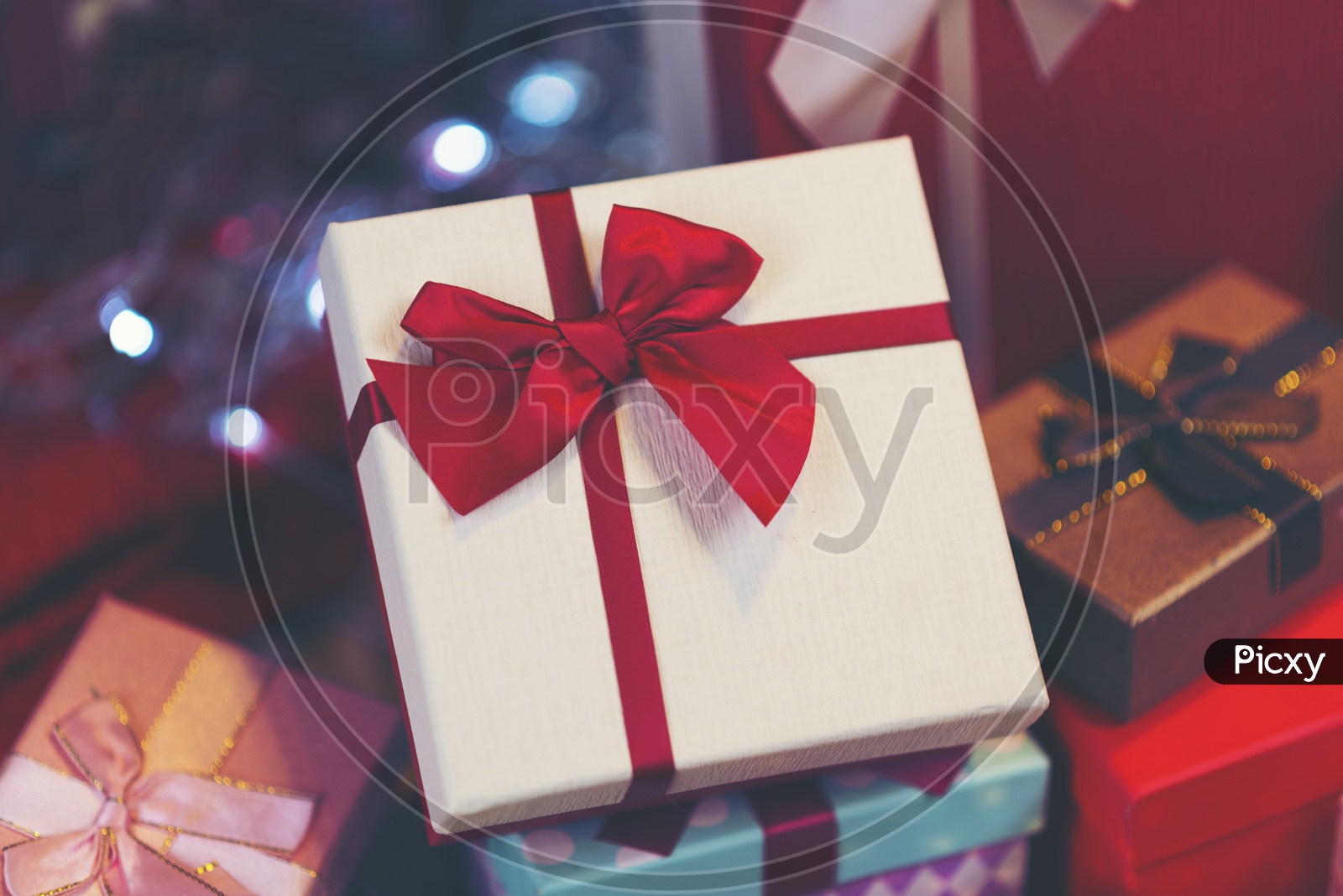 Christmas  Festival Templates Or Backgrounds With Gifts