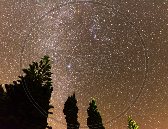 Star Gazing Or Star Trails Photography