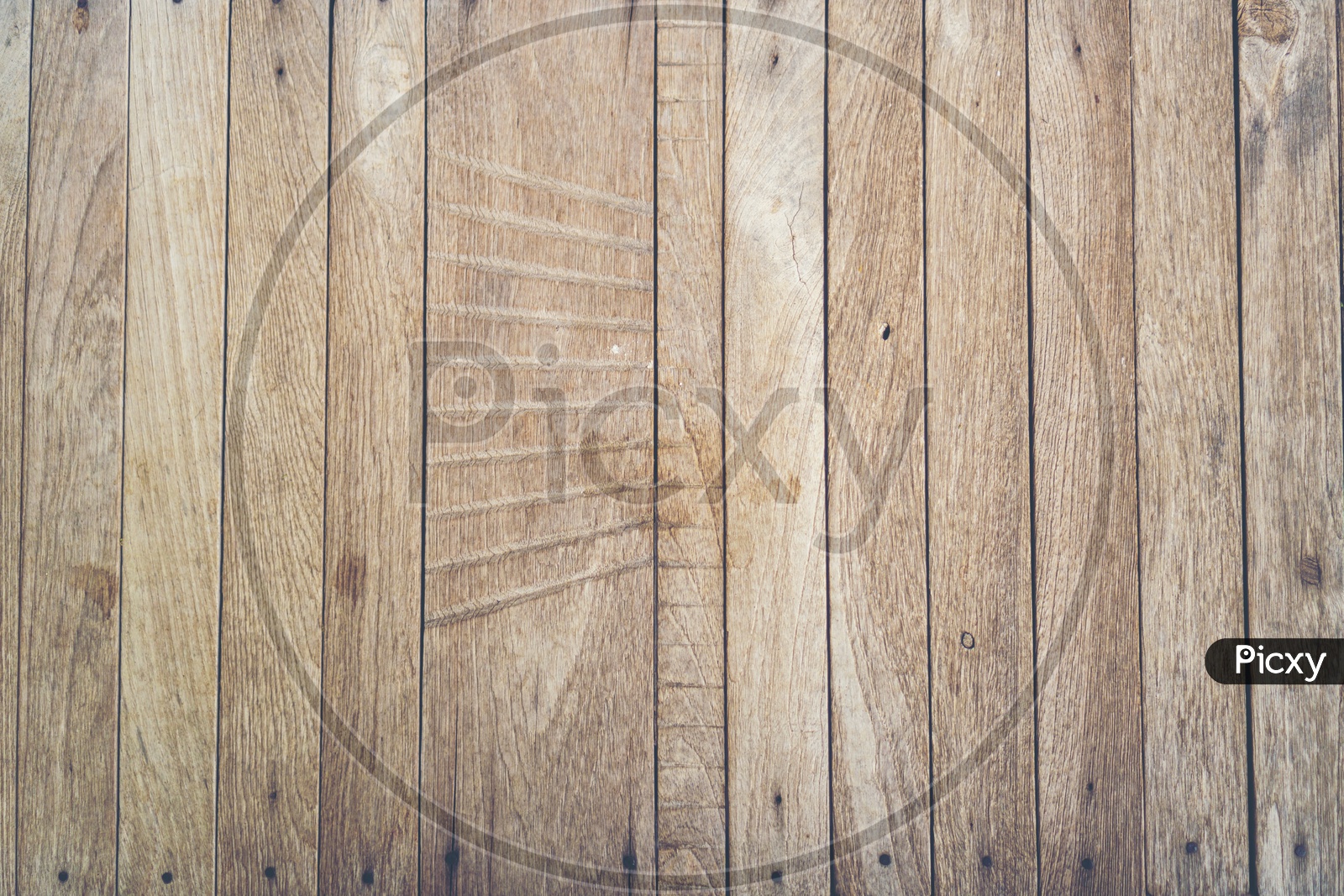 Close up of a old wooden wall, vintage filter image