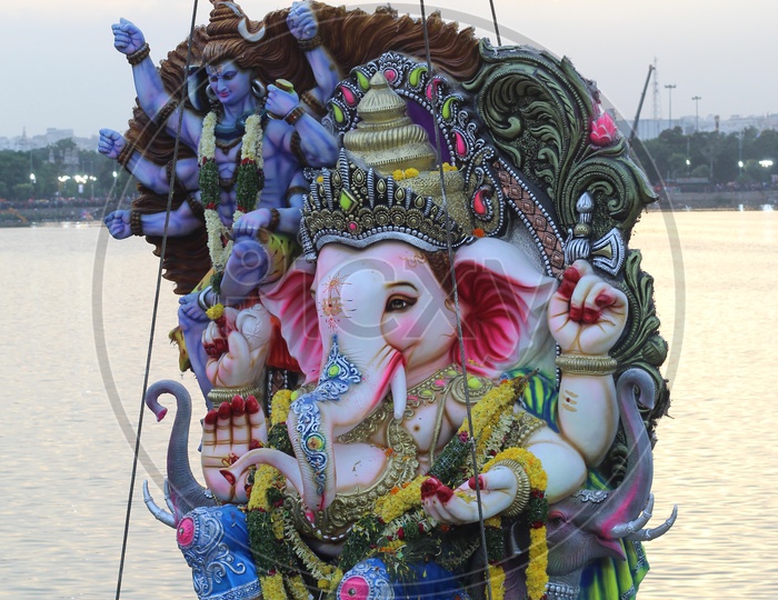 Ganesh During Procession