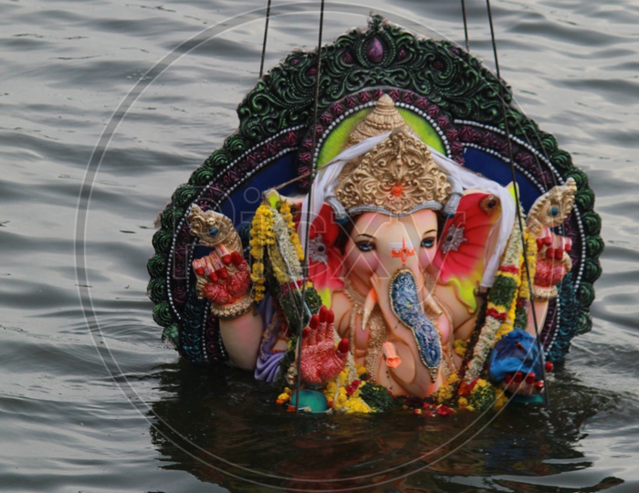 Ganesh Merges Finally into Water