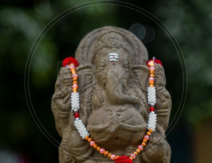 Traditional Ganesh made out of Soil