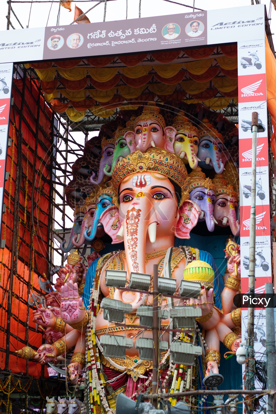 Khairatabad Ganesha Idol 2019
