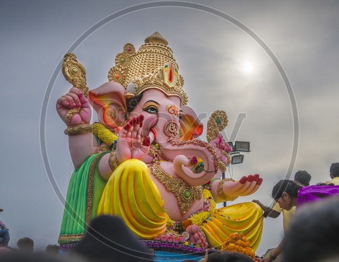 Ganesha in Lord Venkateshwara form