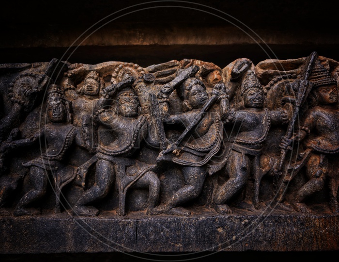 Exterior Sculptures on walls of Chenakesava temple