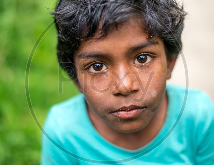 Closeup Shot of Himachali Boy