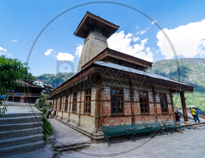 Side View of Manu Temple at Manali
