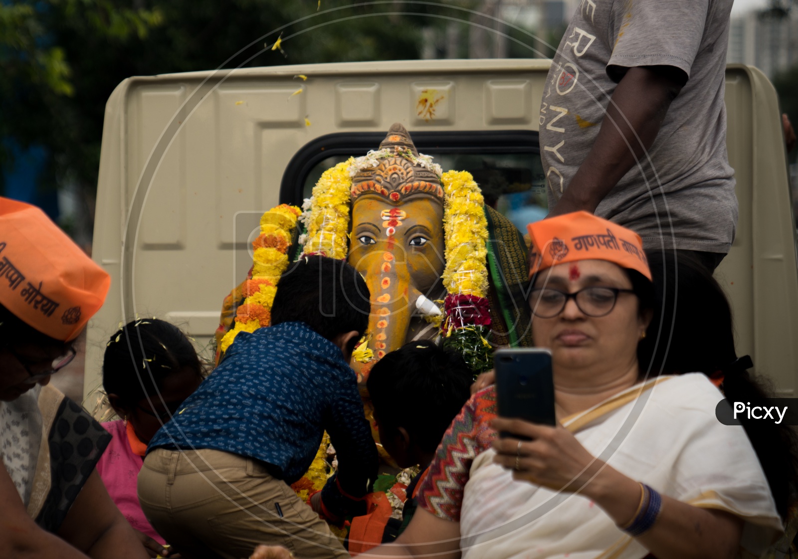 selfie with Ganesh