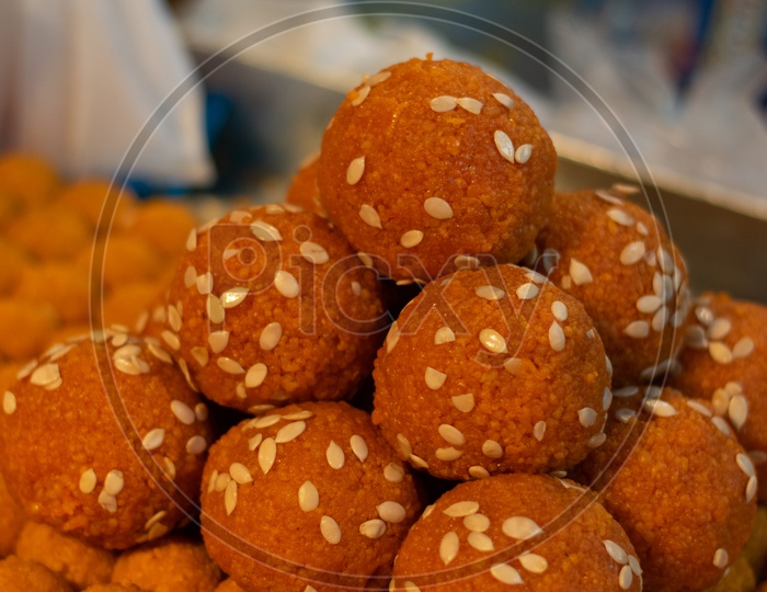 Delicious Indian Sweet Laddu or Ladoo