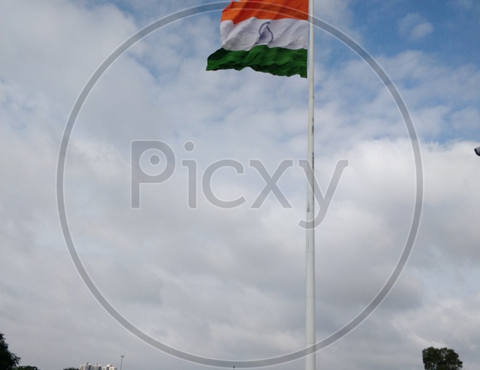 Tallest Indian flag in Hyderabad