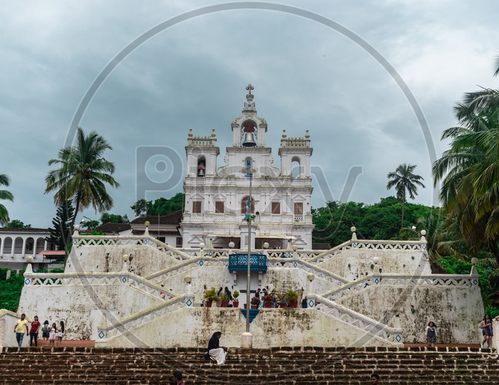Immaculate Conception Church, Rua Emídio Garcia, Altinho, Panaji, Goa, India