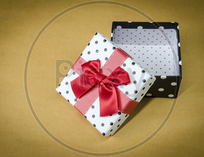 An opened Gift box