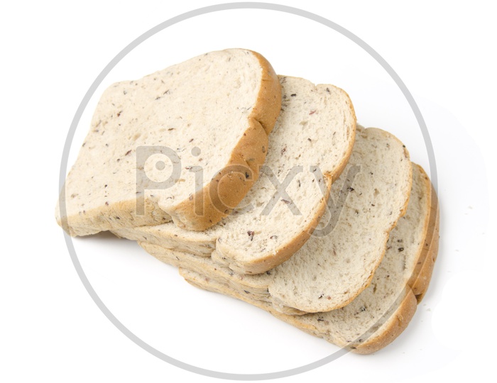 Loaf of Sliced brown bread