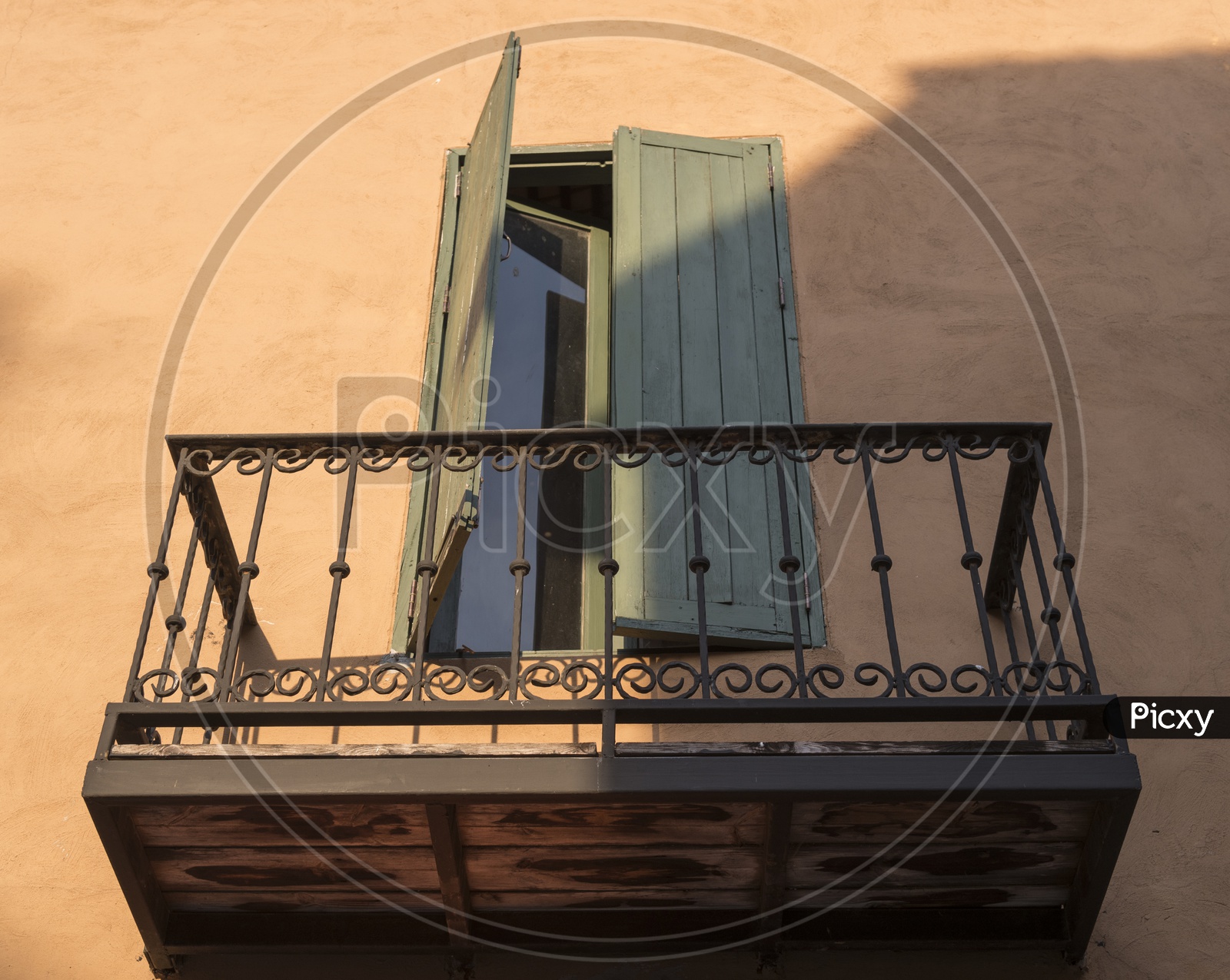 Windows of a Traditional Italian house