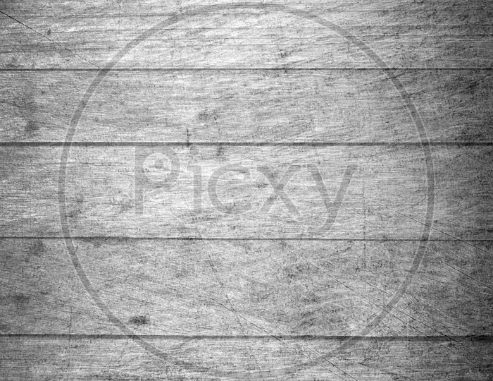 Abstract Background With Old Grunge Wooden Panels With Patterns and B&W Filter