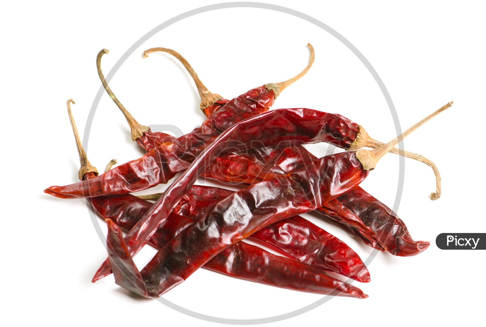 Bunch of hot red pepper