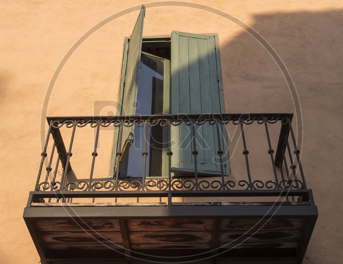 Windows of a Traditional Italian house