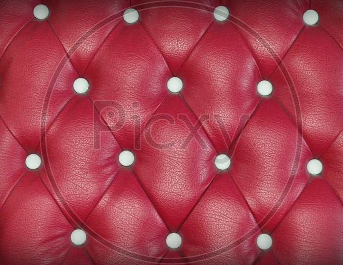 Texture of red sofa