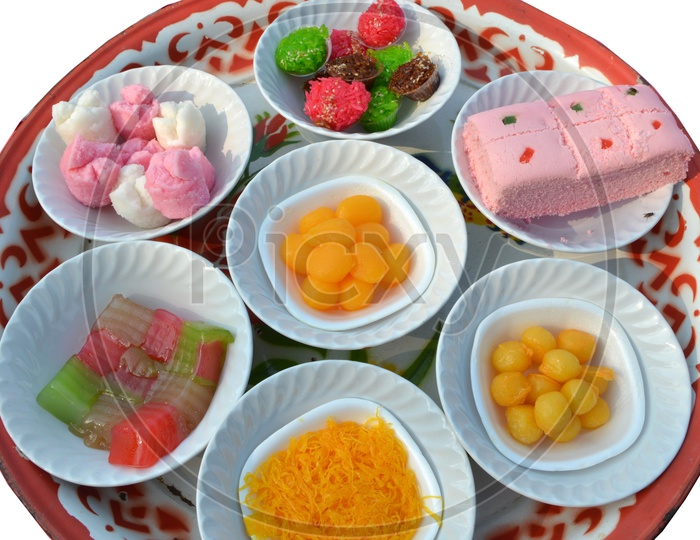 Thai dessert for wedding ceremony