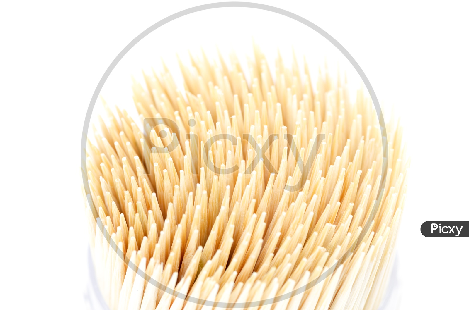 Toothpick isolated on white background