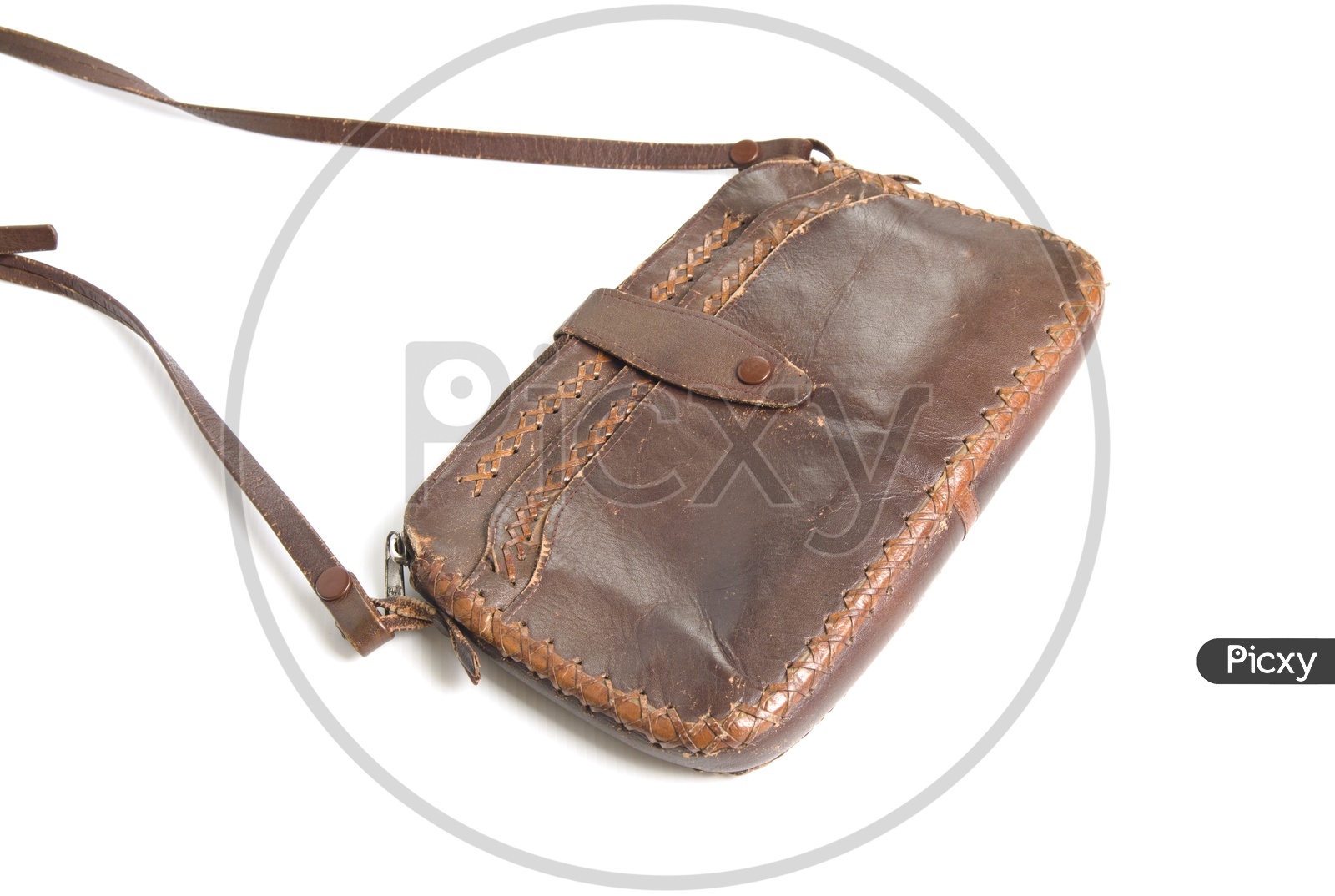 A brown women satchel bag