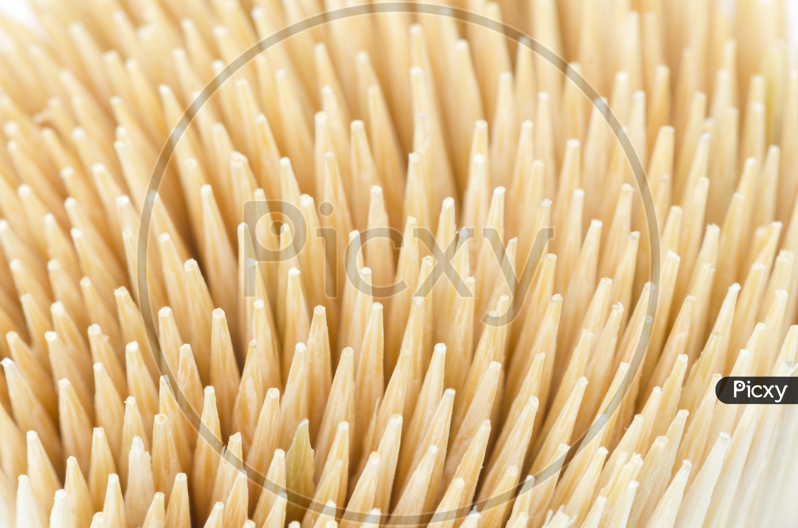 Abstract Pattern Background Formed With Tooth Picks