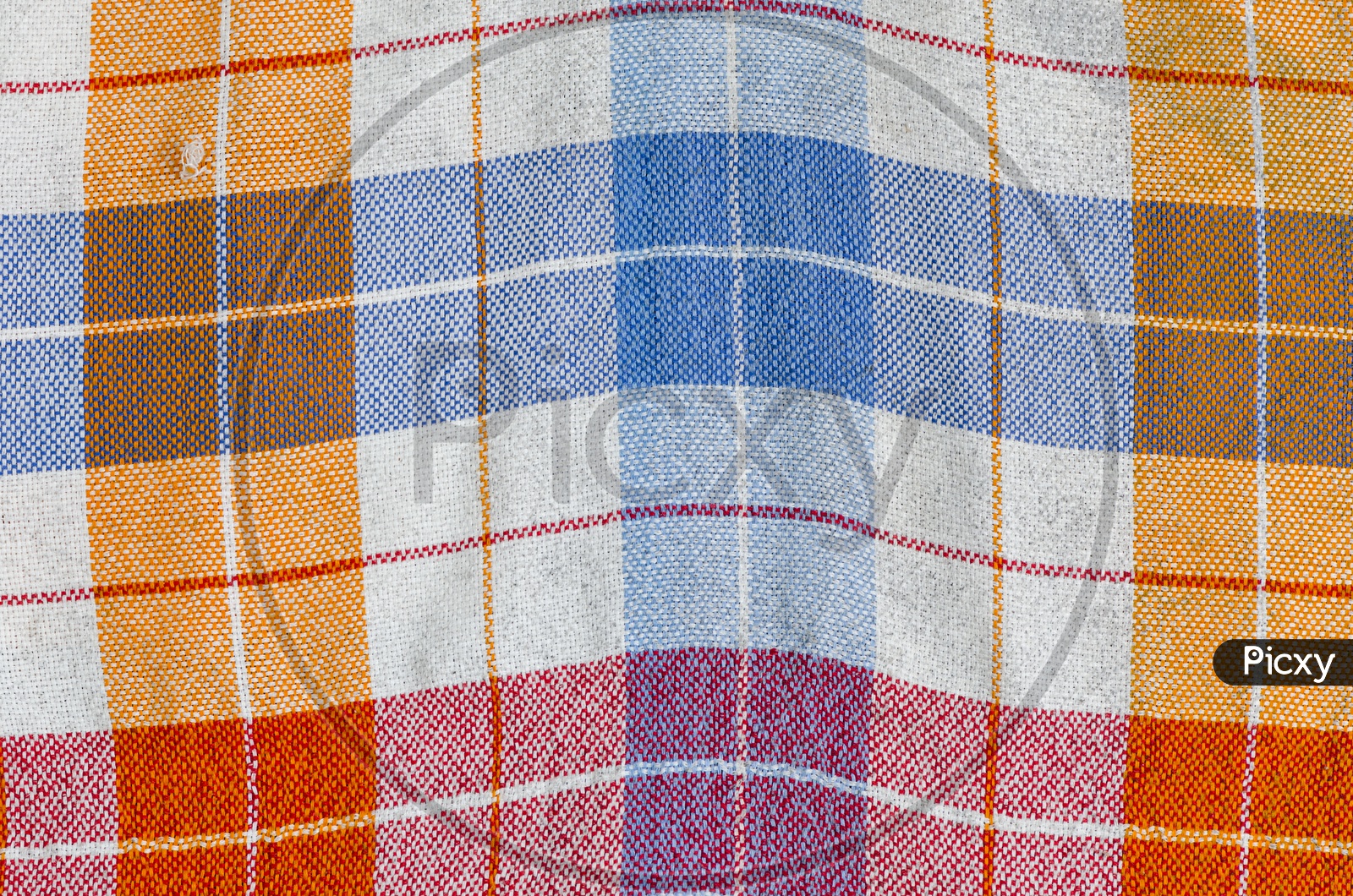 Fabric Or Cloth Texture Background With Patterns Or Stripes